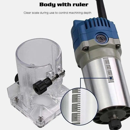 Fresadora De Mano Tupi Rebajadora 6.35mm 550w 3000r/min