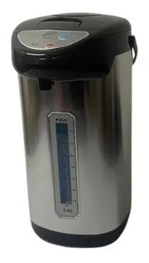 Termo Hervidor Grande Eléctrico / Inox / 4.5 Litros Plateado
