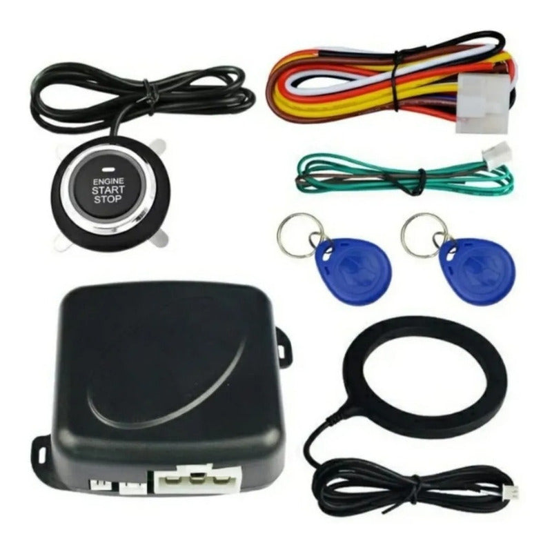 Boton De Arranque Encendido Antirrobo Start Stop Para Autos