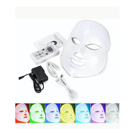 Mascara Facial Rostro Led Terapia Rejuvenecedora  Normal