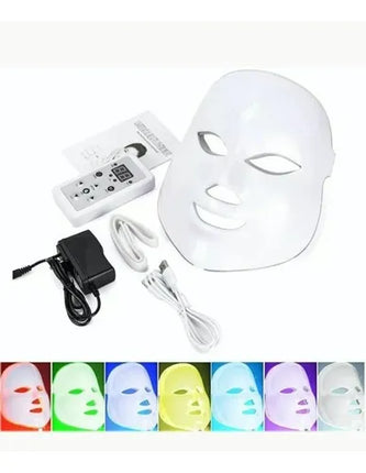 Mascara Facial Rostro Led Terapia Rejuvenecedora  Normal