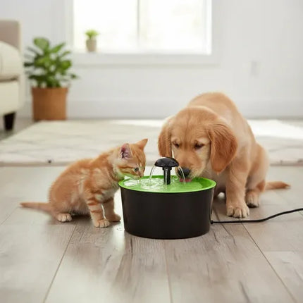 Bebedero Electrico De Agua 1.6lts Para Perros Y Gatos