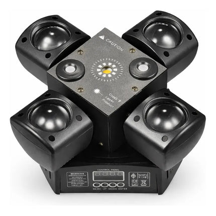 Cabeza Móvil Mini 4 Head Láser + Led 220v
