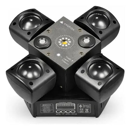 Cabeza Móvil Mini 4 Head Láser + Led 220v