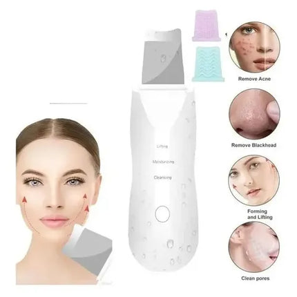 Limpiador Ultrasonico Masaje Facial Digital Peeling Lifting