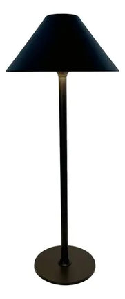 Lámpara De Mesa Recargable Negra 30 Cm Usb Negro