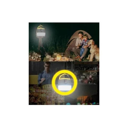 Lampara Solar De Camping Usb - Emergencia Multifuncional Blanco