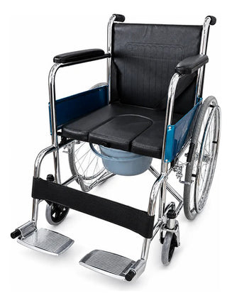 Silla De Ruedas Plegable Con Baño