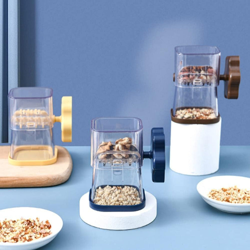 Trituradora De Nueces Chocolate Frutos Secos Cocina 360° Blanco