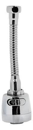 Grifo Lavaplatos Extensor Regula Presión Ahorro Agua 360º Gris