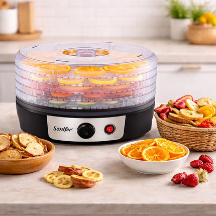 Deshidratadora De Alimentos Sf-4033  5 Niveles Negro