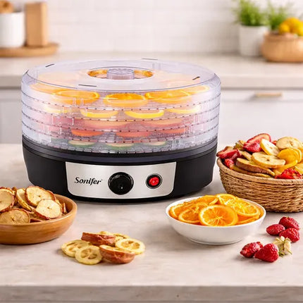 Deshidratadora De Alimentos Sf-4033  5 Niveles Negro