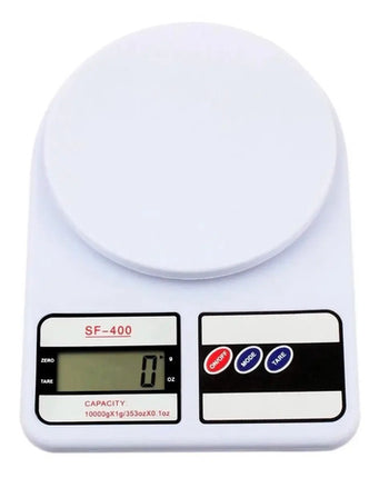 Bascula Gramera Pesa Digital Cocina 10kg Pesa Alimentos Blanco