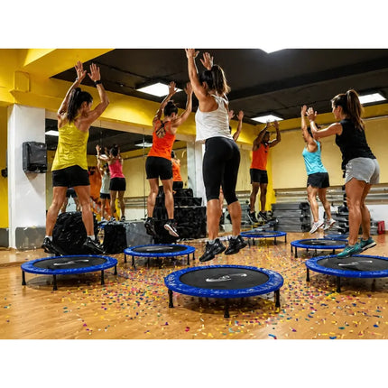 Mini Trampolín Profesional Fitness 100 Cm Negro