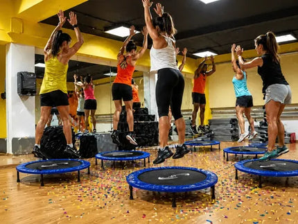Mini Trampolín Profesional Fitness 100 Cm Negro