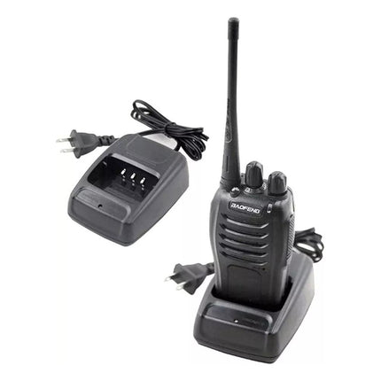 Pack 2 Radios Transmisor Walkie Talkie Baofeng 888s Uhf Negro