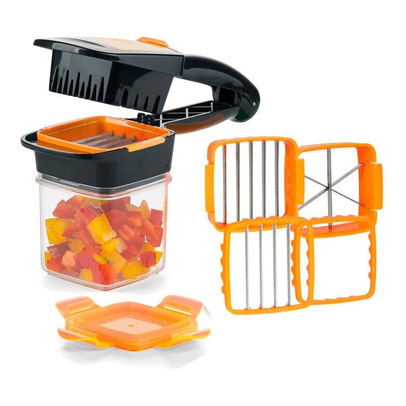 Picador Cortador Frutas Verduras Comida Multiuso 5 En 1