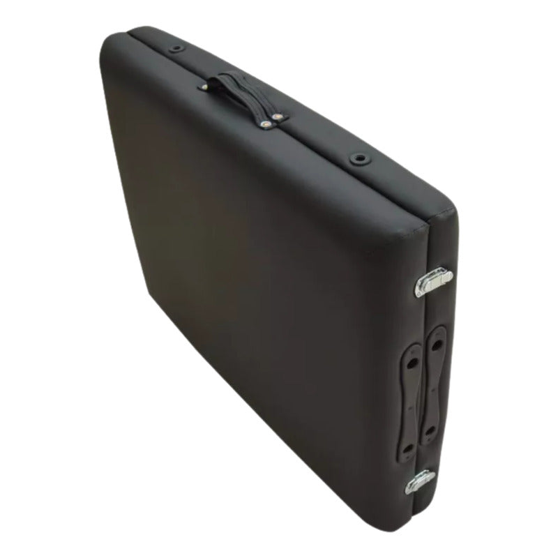 Camilla De Masajes Portatil Plegable Estetica Tipo Maleta Negro