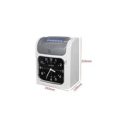 Reloj Registrador Electronico Control Asistencia Tarjetero