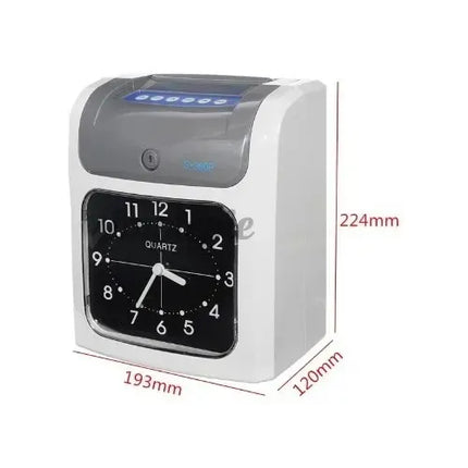 Reloj Registrador Electronico Control Asistencia Tarjetero
