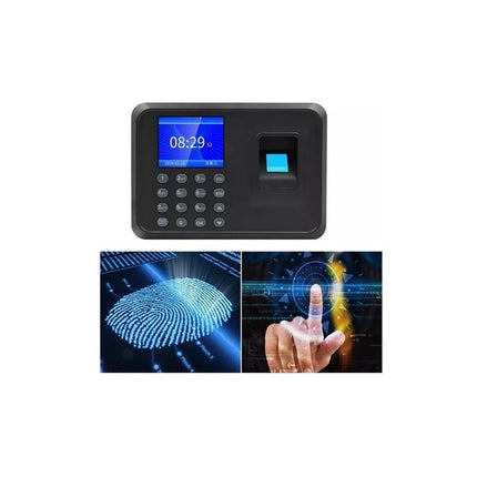 Reloj Biométrico Control De Asistencia Huella En Español
