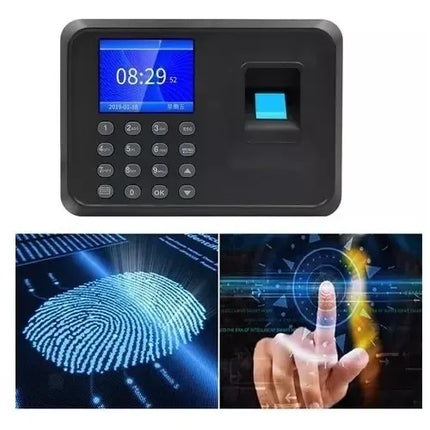 Reloj Biométrico Control De Asistencia Huella En Español