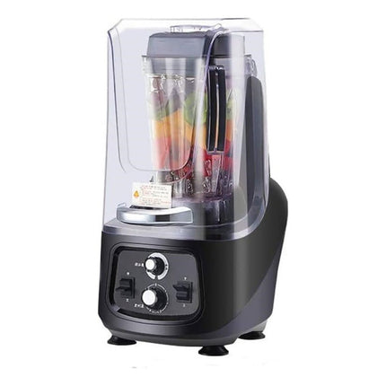 Licuadora Industrial Silenciosa 2 Litros 2200w Negro