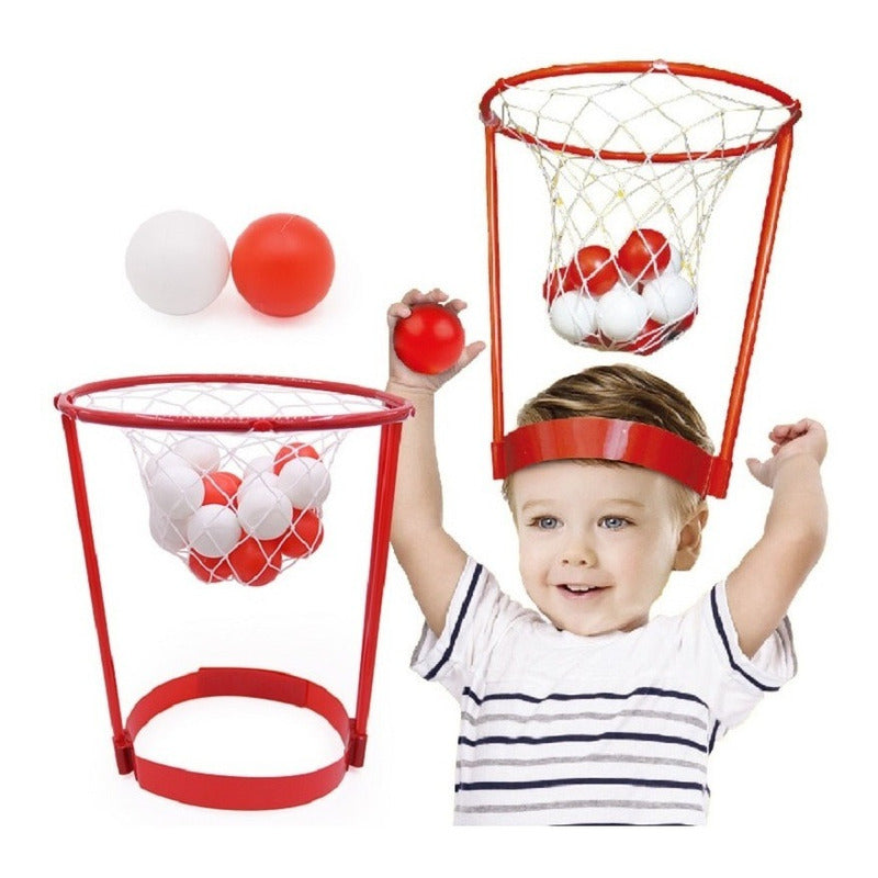 Aro Basketball Juego Baloncesto Cabeza Niños Adultos