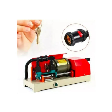 Maquina Copiadora De Llaves Electrica Y Manual Color Rojo