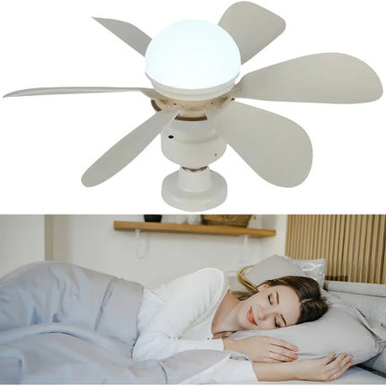 Ventilador De Techo Genérica Genérico Con 6 Aspas De Plástico Color Blanco Estructura Color Blanco, 42cm De Diámetro 1 42 Cm
