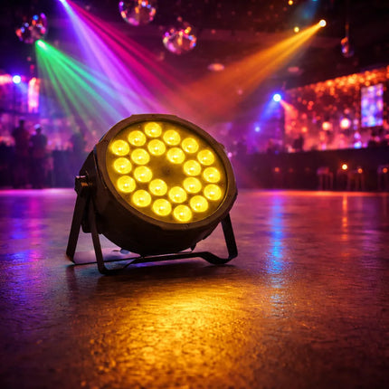 Luz Disco 6 En 1 Led + Uv 220v, Efecto Dj Fiesta Profesional