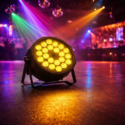 Luz Disco 6 En 1 Led + Uv 220v, Efecto Dj Fiesta Profesional
