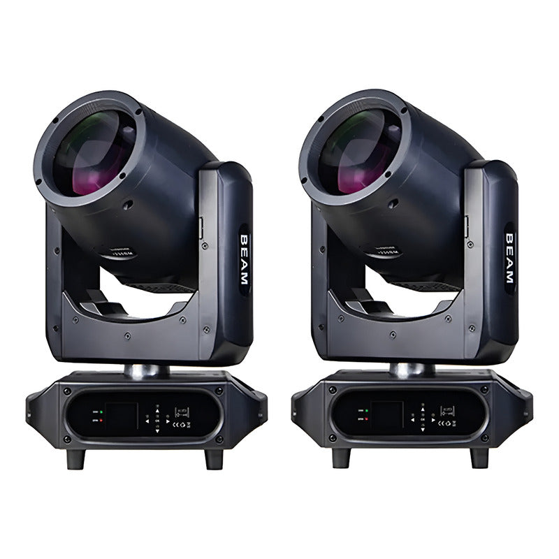 2 Cabezas Mobiles Mini Beam 230 Con Case