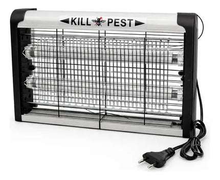 Lámpara Mata Insectos Eléctrica Atrapa Mosquitos Blanco