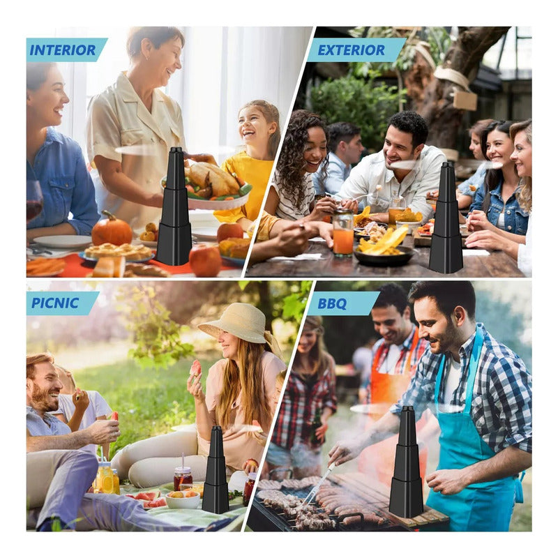 Espanta Moscas Repelente Mosquitos Bichos Abejas Ventilador