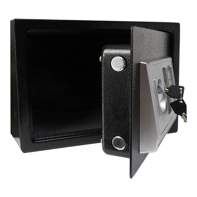 Caja Fuerte Digital Seguridad Con Llaves 31x20x20cm
