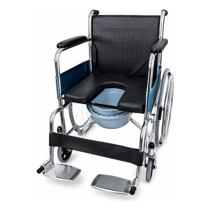 Silla De Ruedas Plegable Con Baño