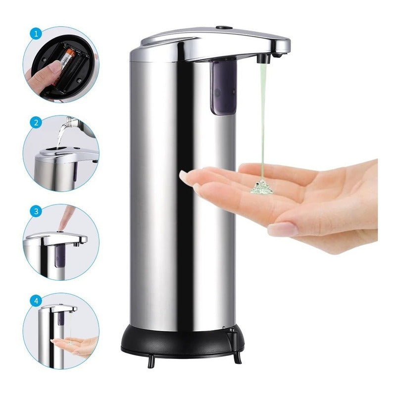 Dispensador Jabón Con Sensor Automatico