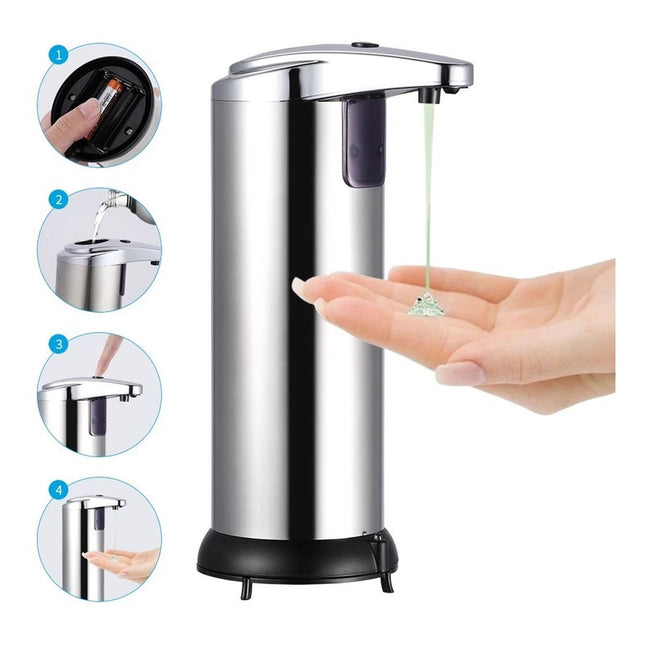 Dispensador Jabón Con Sensor Automatico