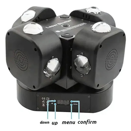 Luz De Fiesta Profesional Shutter 200w Con Dmx512 Y Strobe