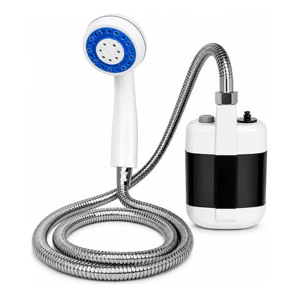 Ducha Portátil Recargable Para Camping Blanco