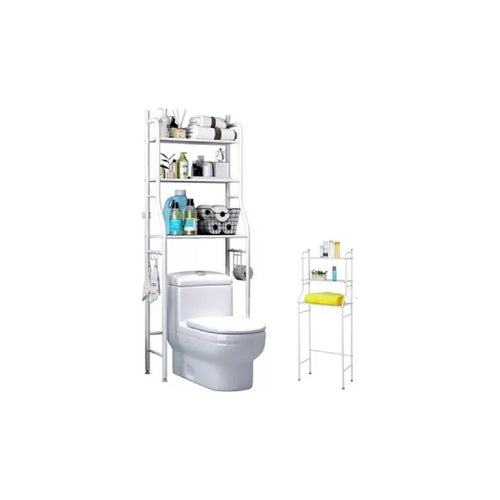 Estante Organizador Baño One Pixel Modelo 3 Niveles Blanco