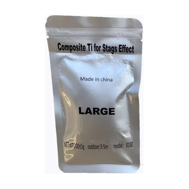 Efecto Sobre Polvo De Chispa Fria De Titanio