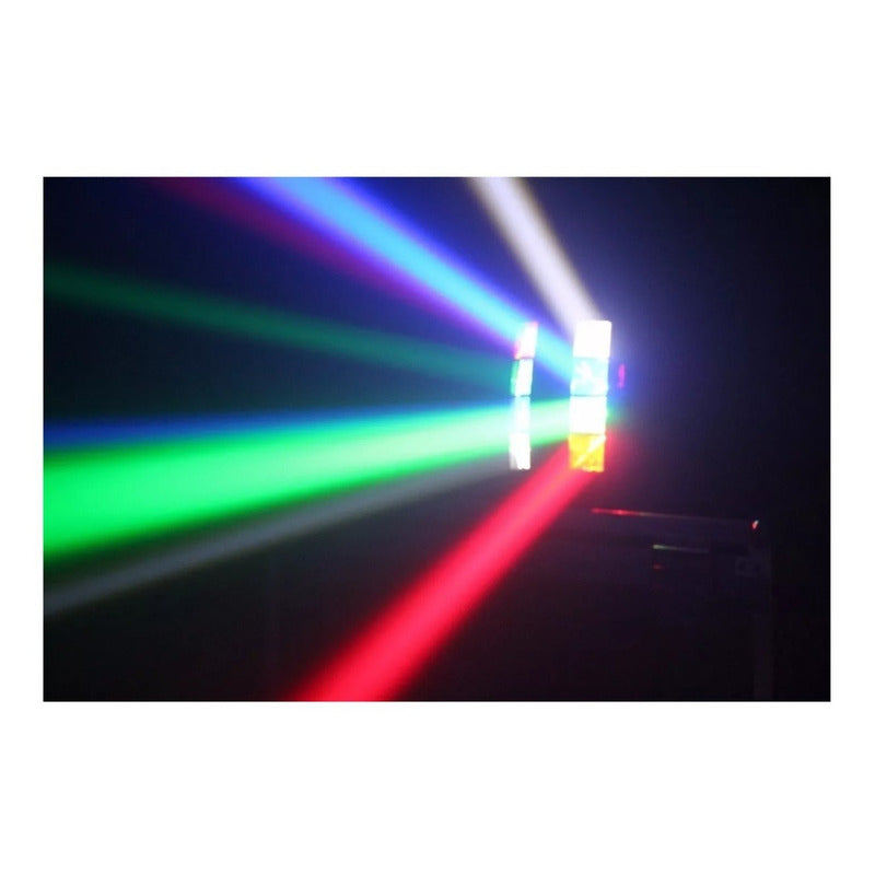 Cabeza Movil Led Spider Beam Rgbw Dmx 8x3w Luz Disco