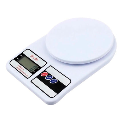 Bascula Gramera Pesa Digital Cocina 10kg Pesa Alimentos Blanco