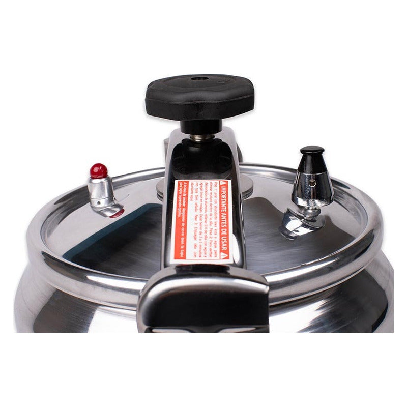 Olla A Presión 11 Litros Fast Cook Doral Color Plateado