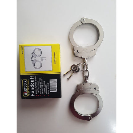 Pack 2 X Esposas Uyustools Policiales Seguridad   Acero