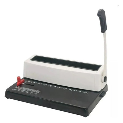 Anilladora Espiralera Perforadora Metal Negro
