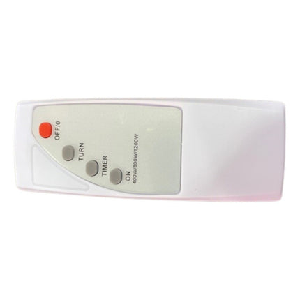 Estufa Eléctrica 3 Niveles 1200w  Oscilante (control Remoto) Gris