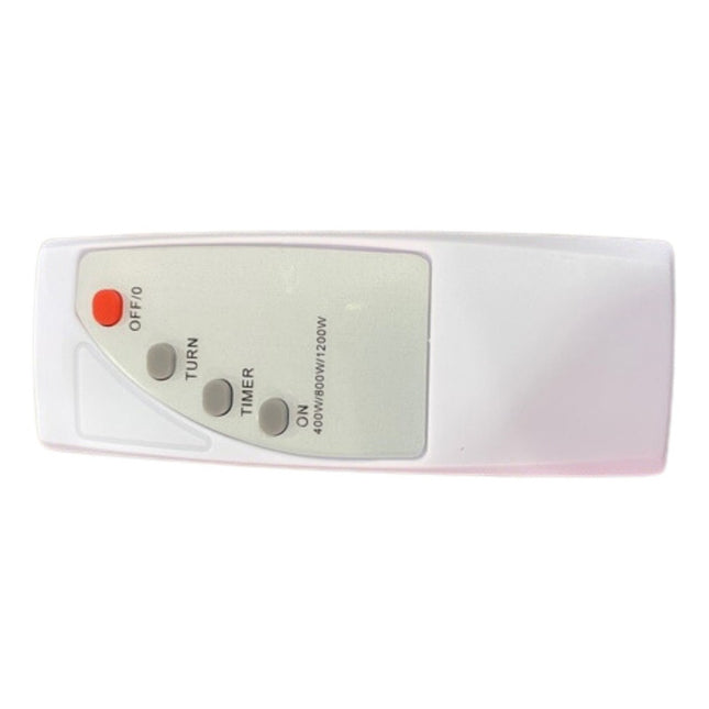 Estufa Eléctrica 3 Niveles 1200w  Oscilante (control Remoto) Gris